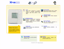 Tablet Screenshot of mmelectro.cz